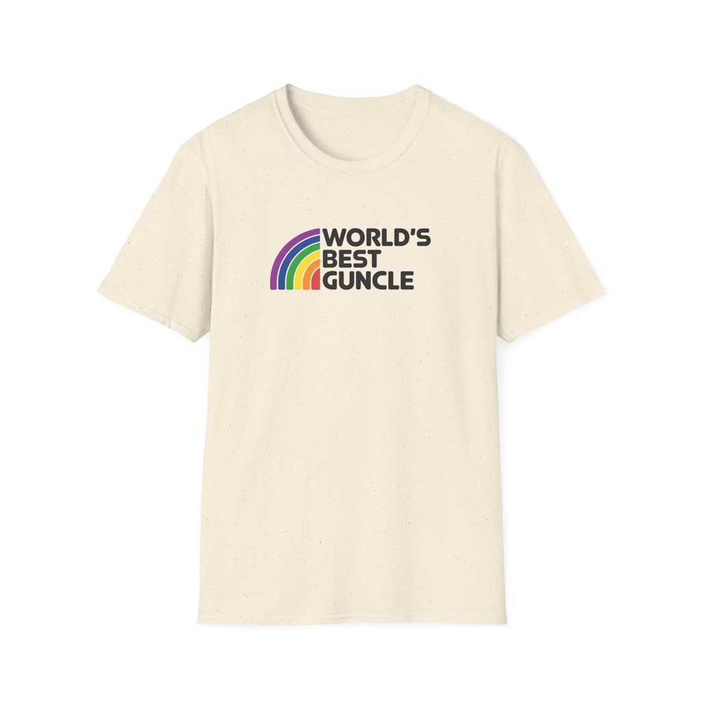World's Best Guncle Rainbow T-Shirt: Pride Gift for Gay Uncle