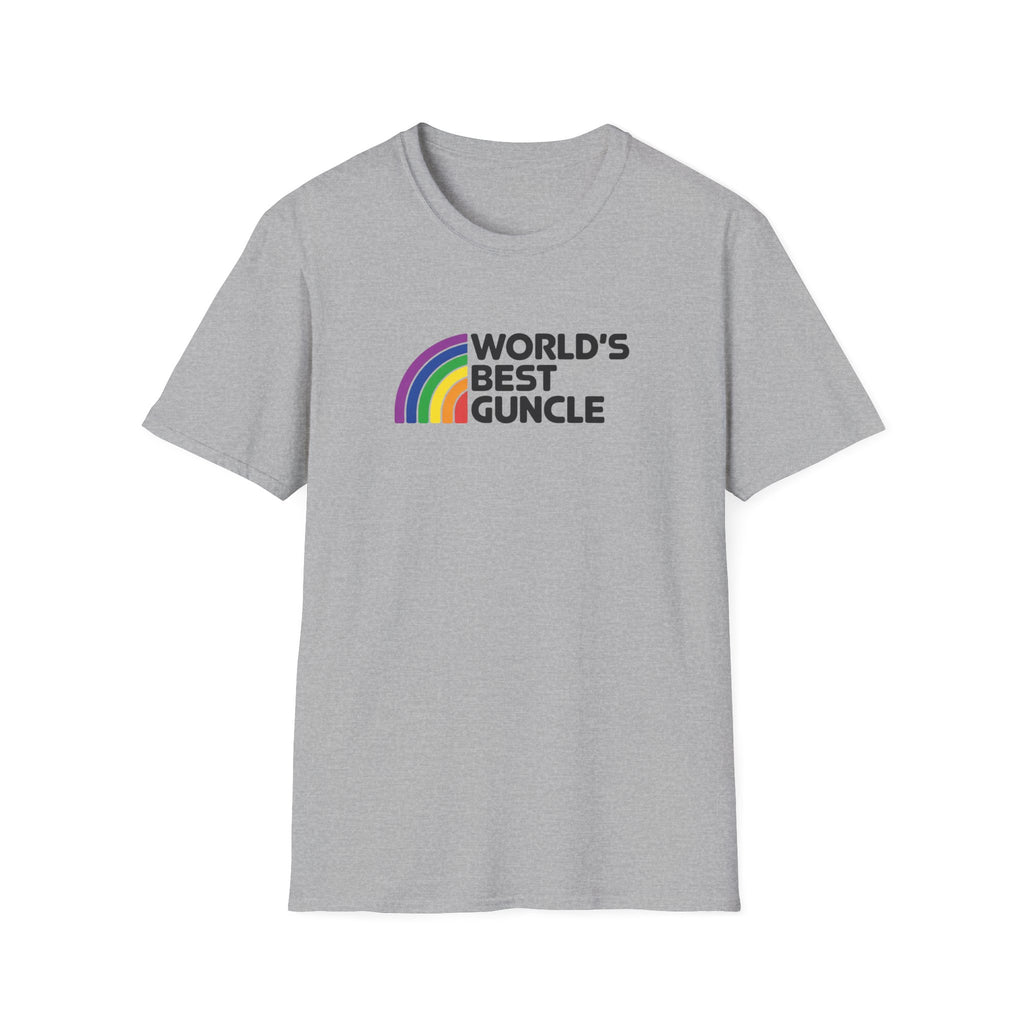 World's Best Guncle Rainbow T-Shirt: Pride Gift for Gay Uncle