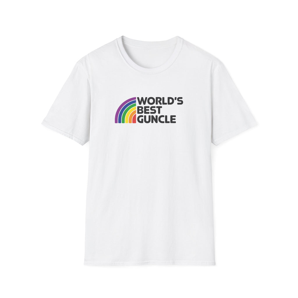 World's Best Guncle Rainbow T-Shirt: Pride Gift for Gay Uncle