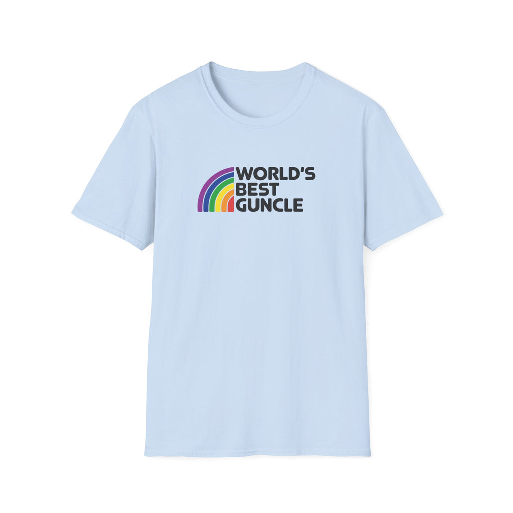 World's Best Guncle Rainbow T-Shirt: Pride Gift for Gay Uncle