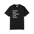 LGBT "Phone. Keys. Poppers. Lube. Ready." T-shirt
