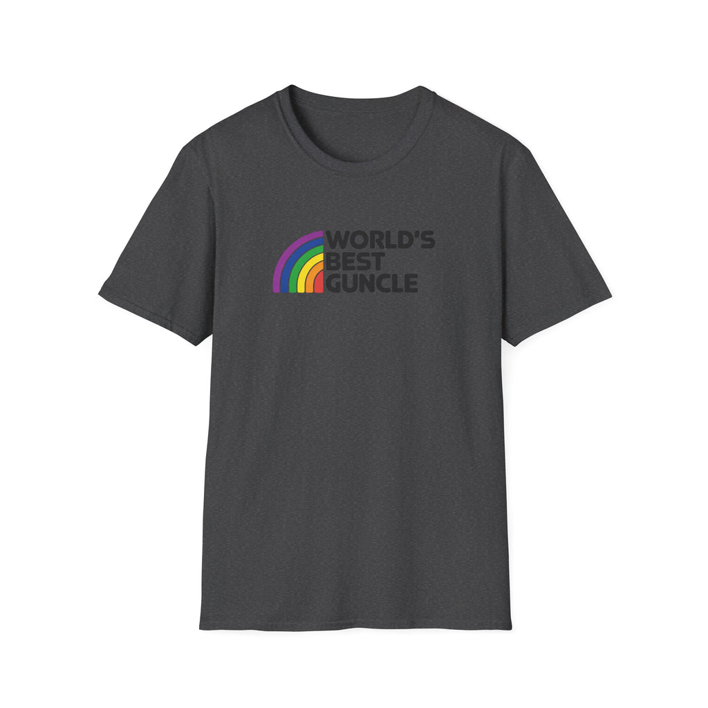 World's Best Guncle Rainbow T-Shirt: Pride Gift for Gay Uncle
